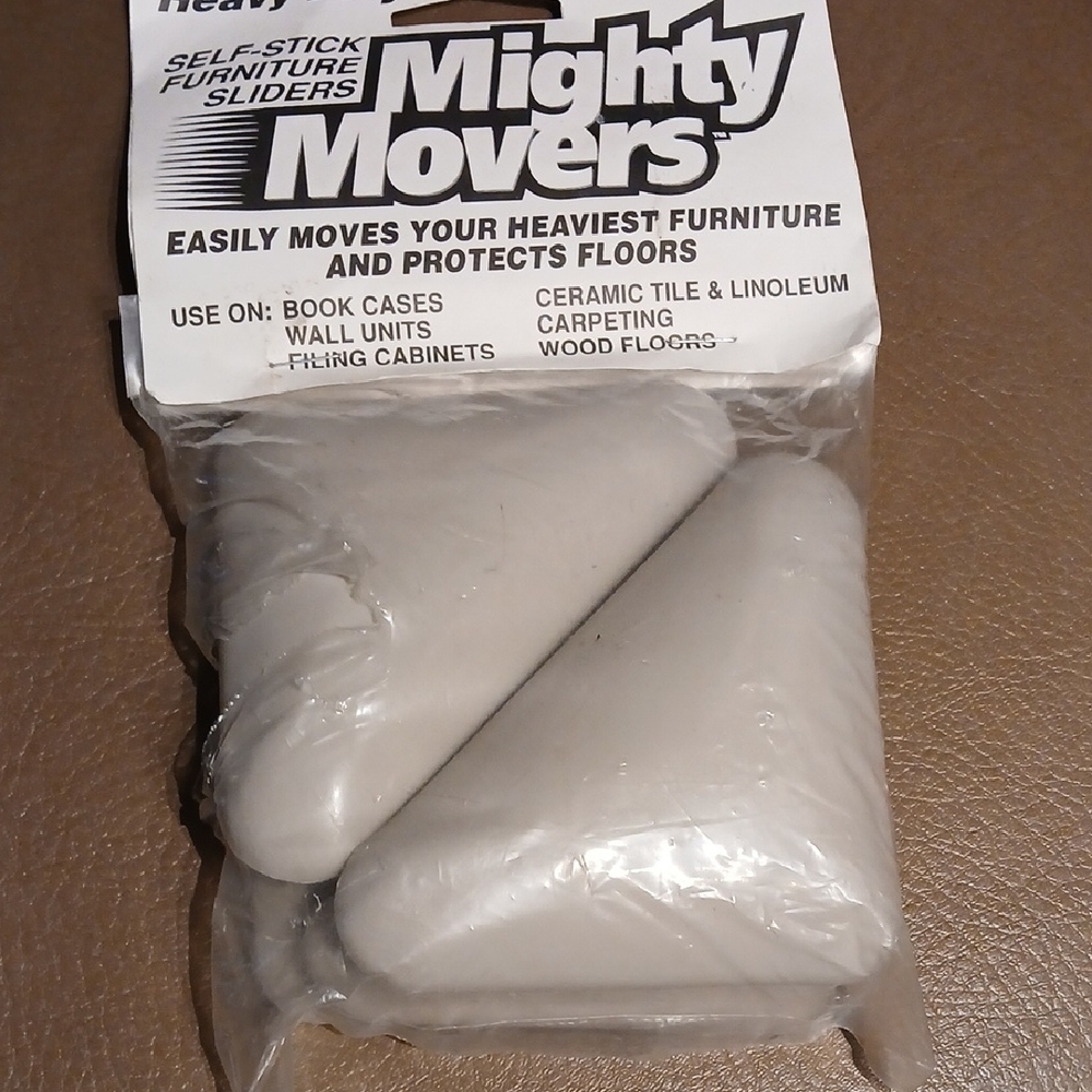 Self-Stick Furniture Sliders - Gray